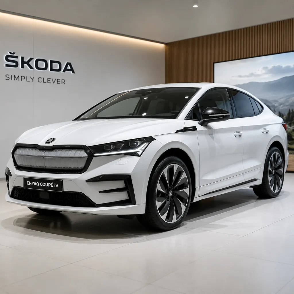 Škoda Enyaq Coupé iV 80 main showroom image